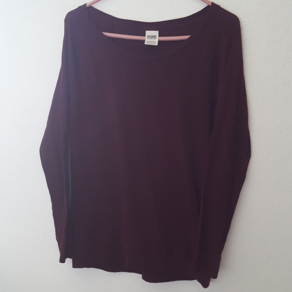 Pink long sleeve shirt